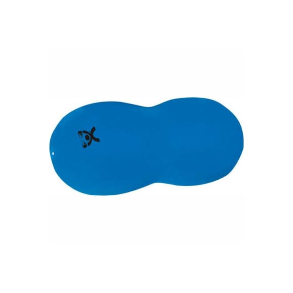 CanDo Inflatable Exercise Saddle Roll, Blue, 32" Dia. x 51"L